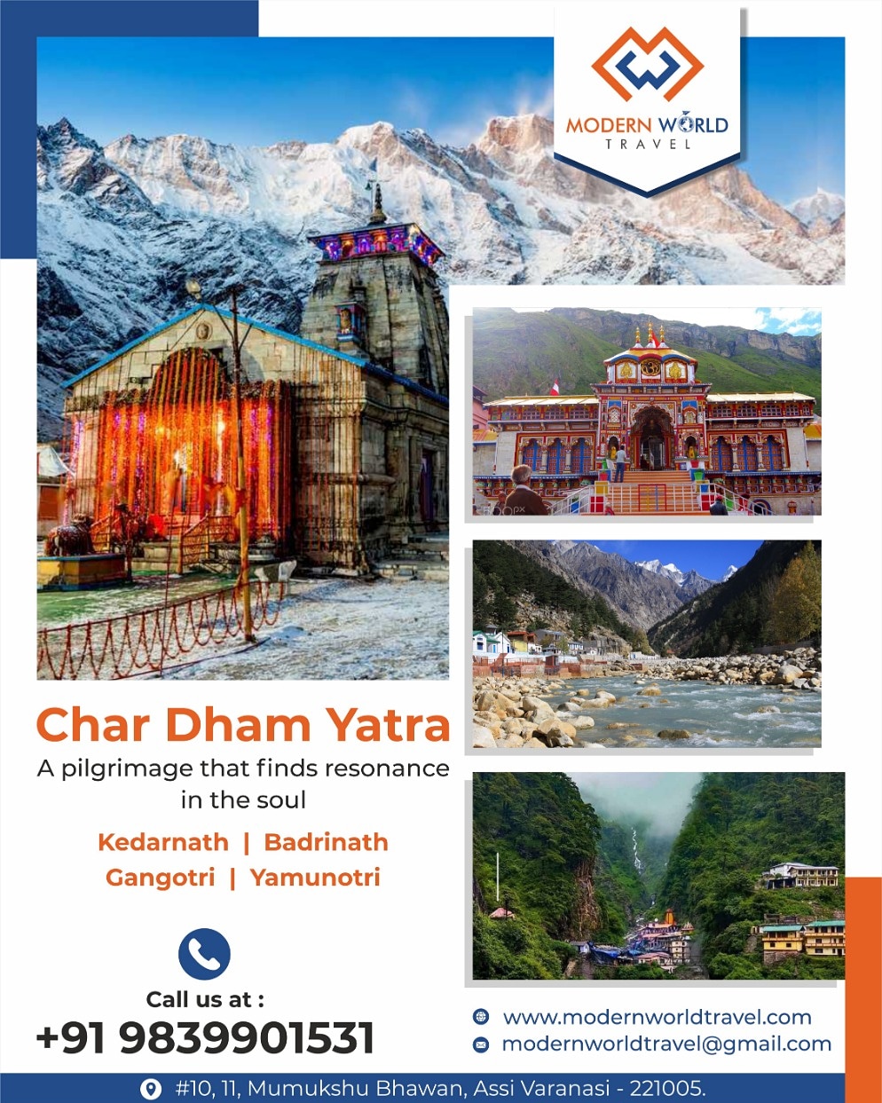 Modern World Travel Packages for Varanasi, India, International